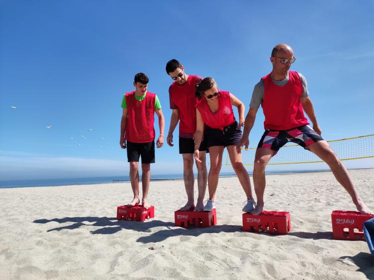Beach building