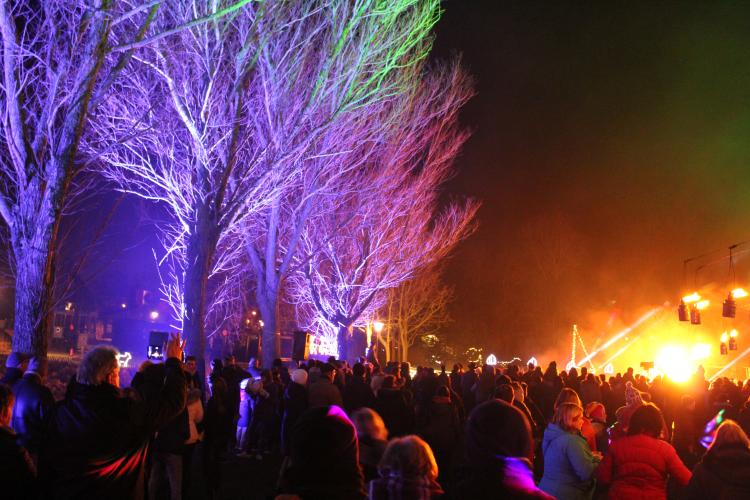 kerstboomverbranding
