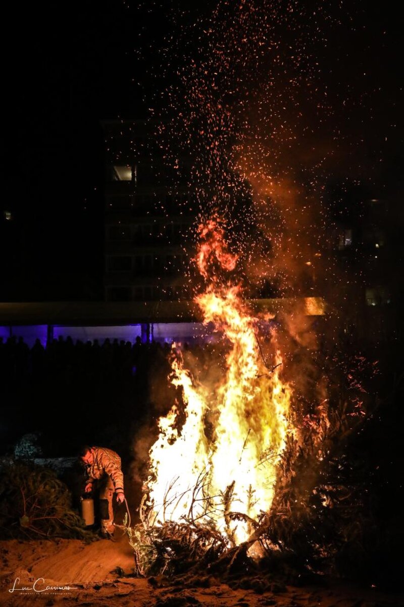 kerstboomverbranding