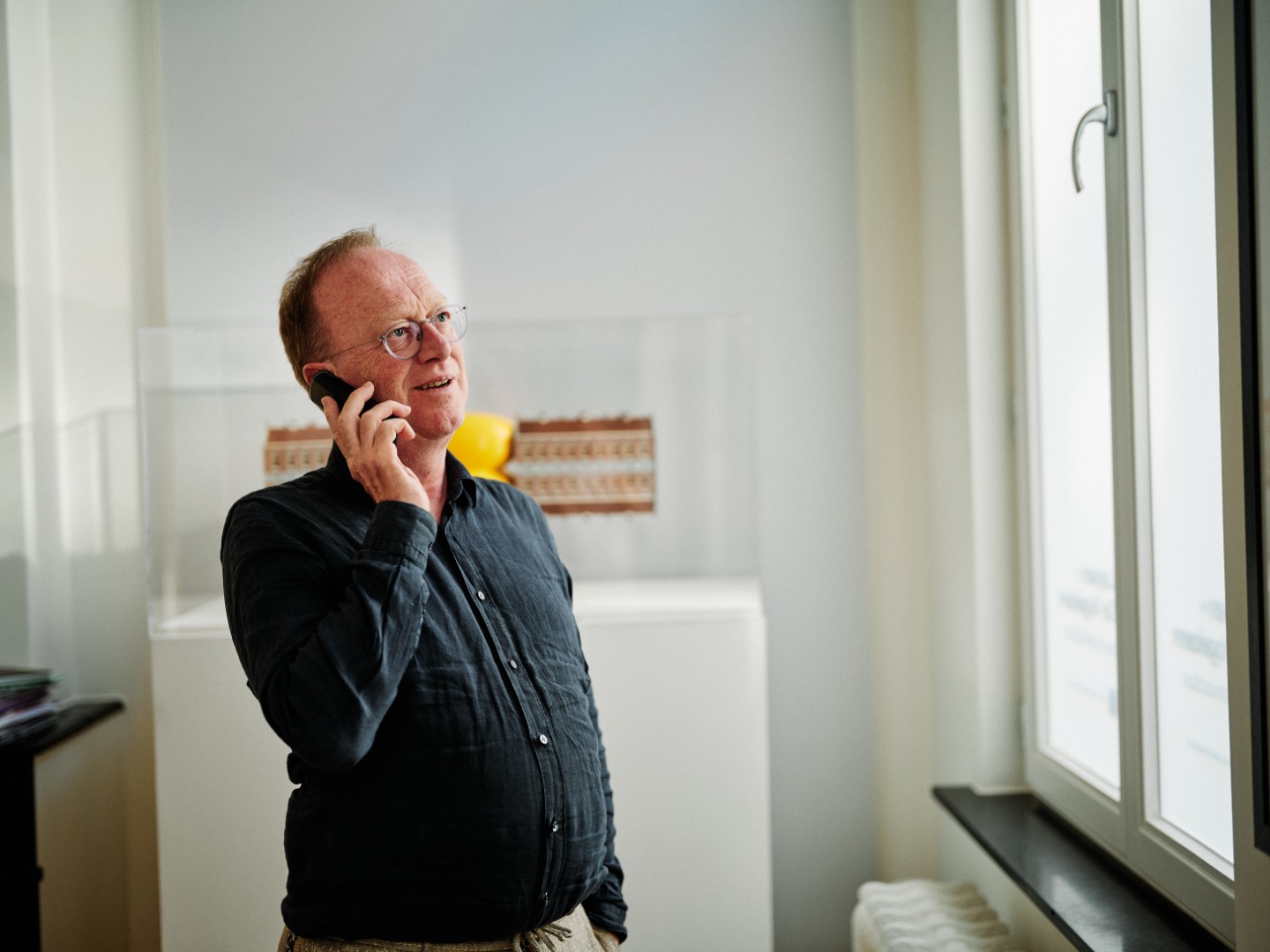 Curator Jan Leysen