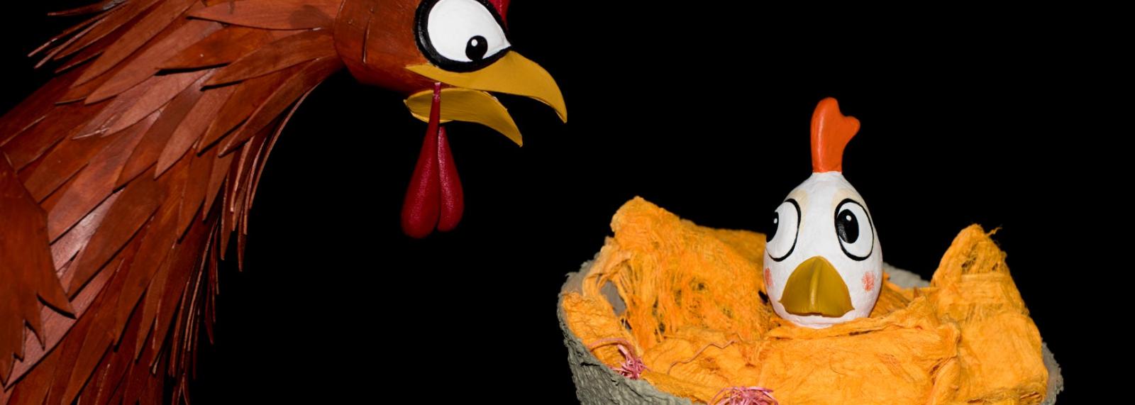 Poppentheater DRAAD: Kippewitje (6+)