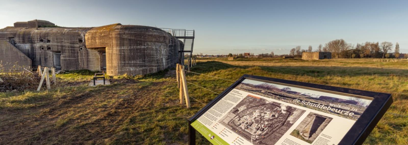 Wandeling met gids - Batterij Bamburg in natuurgebied Schuddebeurze