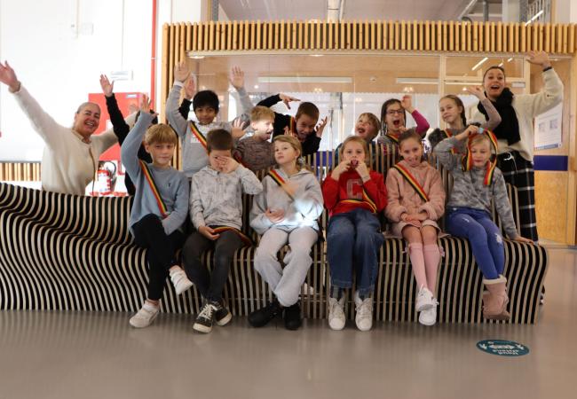 Klasbezoek derdejaars De Zandloper