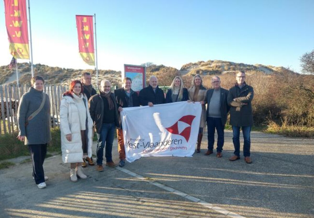 foto Westtoer: voorstelling Middenkustfietsroute