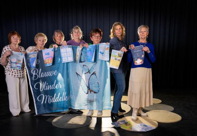 Blauwe vlinder