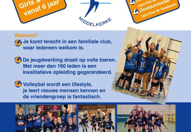 Volleybalclub Jumpers traint en speelt competitie wedstrijden in de Barloke te Leffinge. Voor kids meisjes en jongens vanaf 6 jaar. Jeugdwerking tot en met 19 jaar in competitieverband. Competitie dames volleybal op provinciaal niveau.