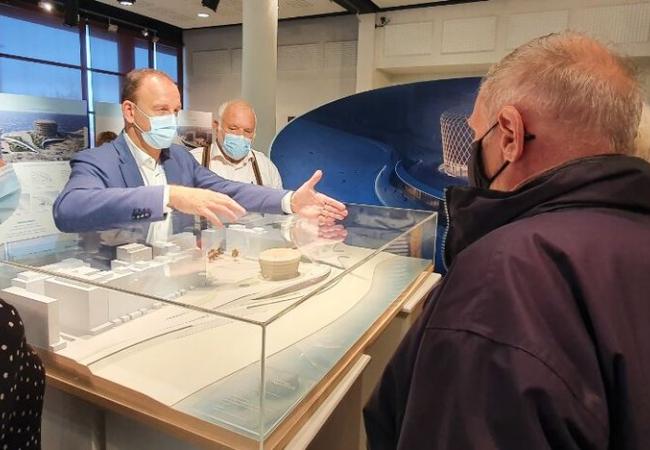Voorstelling van de maquette