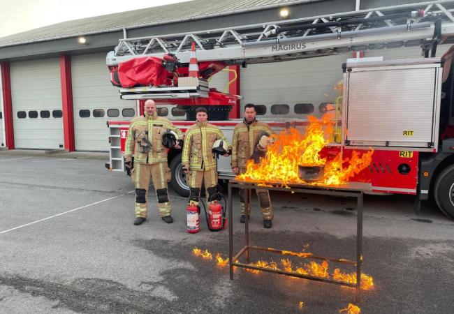foto brandweer Middelkerke