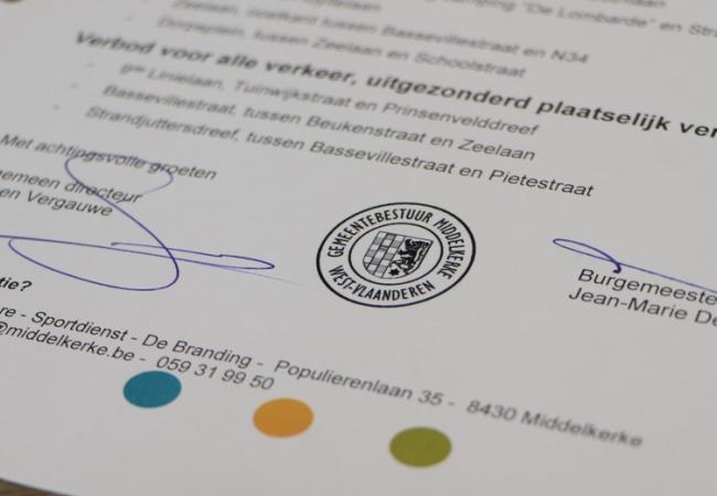 Foto: dienst communicatie