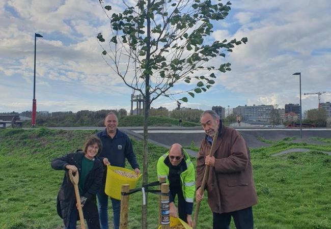 EK plant a tree