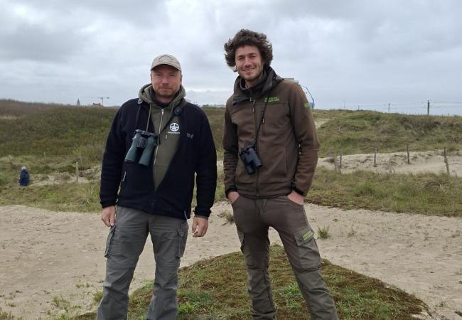 Miguel en Reinhardt zorgen voor betere duinen