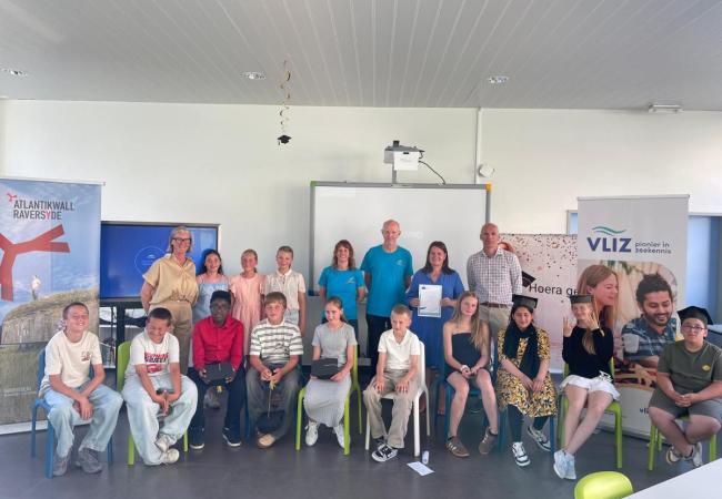 Basisschool De Zandloper ontvangt Europees Blue School Label