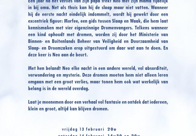 Musical: Neo en De Dromenvangers © Starlight Musical Productions vzw