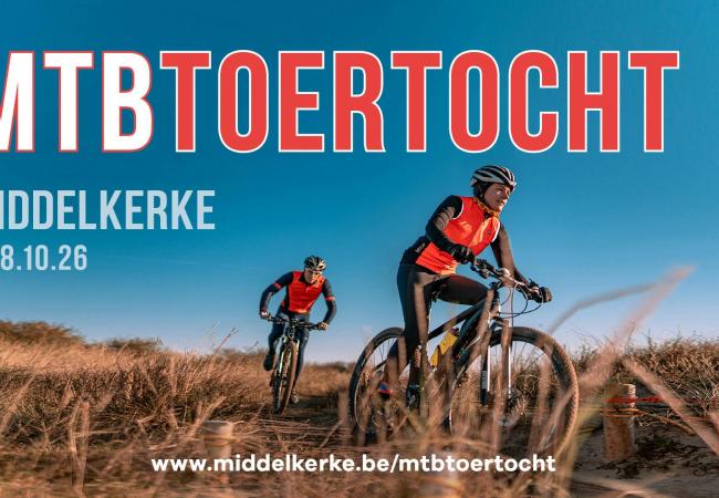 MTB toertocht Jean-Marie Sercu © Gemeente Middelkerke