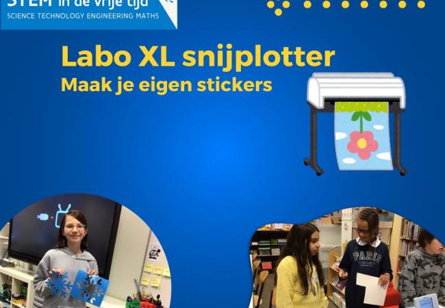 Labo XL: Kleur in je kamer: maak je eigen stickers © MI