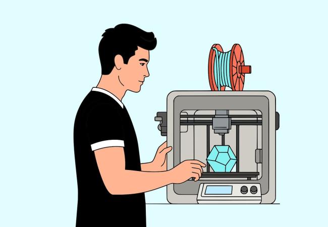 Digitaal mee: 3D-printen en Tinkercad voor volwassenen © Canva