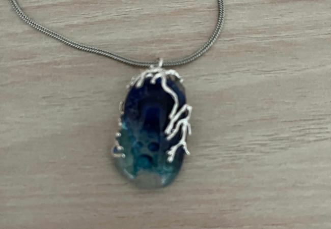 Juwelen maken in Glasfusing / Hotpot. © Inge