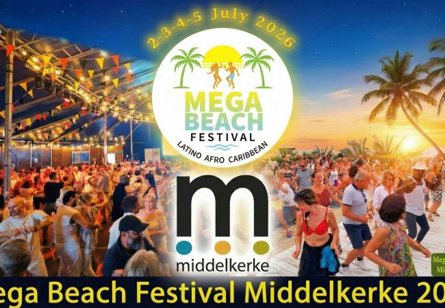 Megabeachfestival, the biggest Latino Afro Caribbean beach festival in Belgium © Megabeachfestival