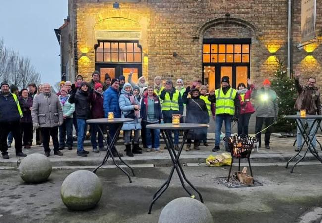 Winterwandeling © Gemeente Middelkerke