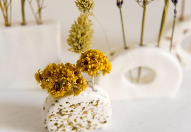 Minivaasjes met maxi-effect © Artifix