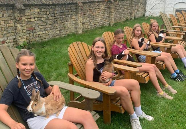 Taalweek: Le Teens Club © Heyo Vakantiekampen