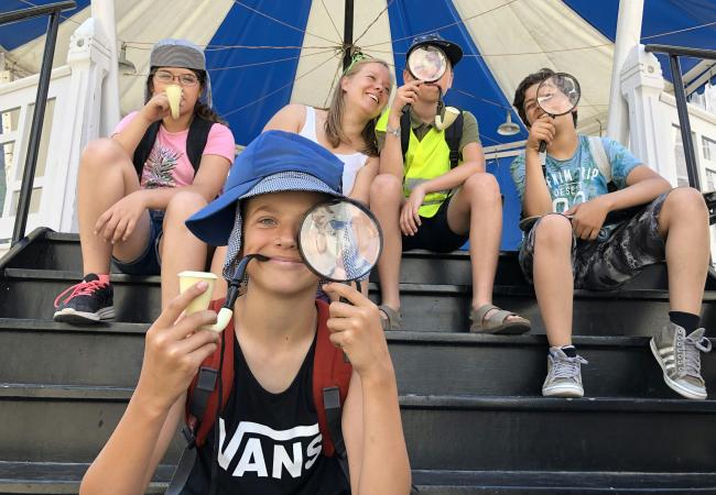 Sherlock detectives: stadsspel in Middelkerke © Geoteam