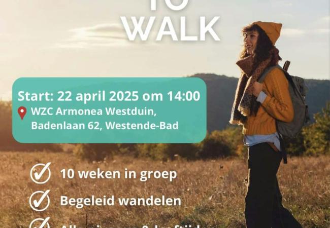Start to Walk © Armonea Westduin en Sport Vlaanderen