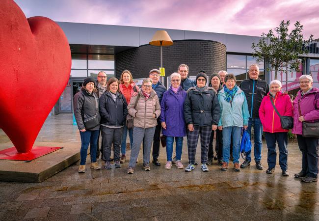 Liefdeswandeling © Bib Middelkerke