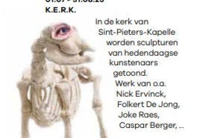 Spaar een UiTPAS punt in K.E.R.K. Sint-Pieters-Kapelle © Nick Ervinck