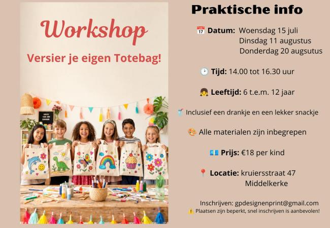 Versier je eigen tote bag © GP