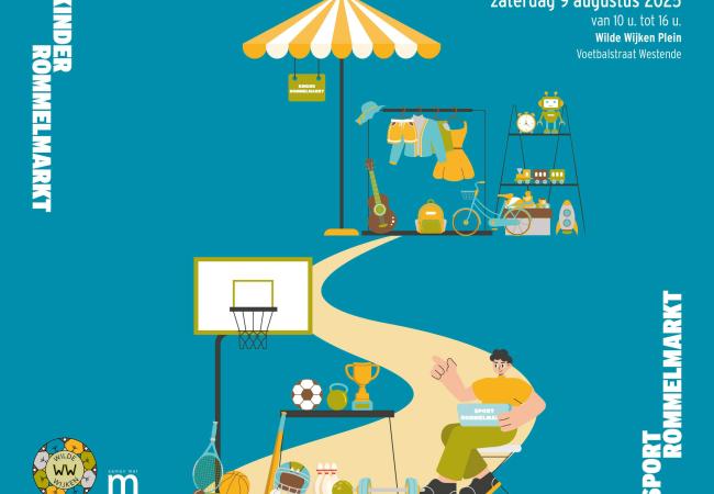 Kinder- en sportrommelmarkt © Gemeente Middelkerke