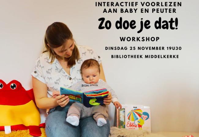 Interactief voorlezen aan baby’s en peuters: zo doe je dat! © MI