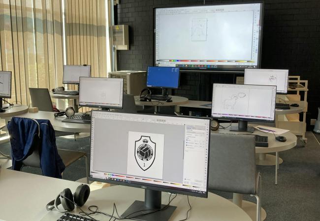 Digitaal mee: maak je eigen sticker © Bib Middelkerke
