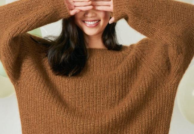 Top down trui breien © LangYarns