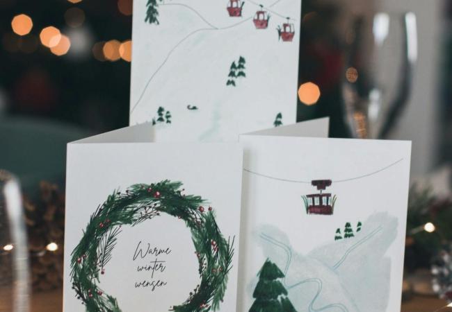 Nieuwe Feiten: “Kerstkaarten maken met Odilies” © MI