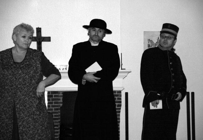 Theaterwandeling - Het vermakelijke verhaal van de aanleg van de eerste steenweg van Manne © Mandragora