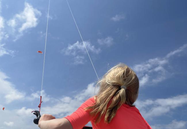 Initiaties Powerkiting in Westende © The Outsider Coast