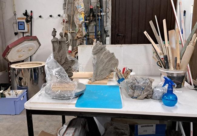 Atelier in beeld: Martine Bogaert KREATINA © Atelier in Beeld