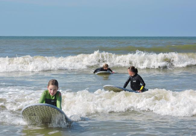 Initiaties Golfsurfen Westende © The Outsider Coast