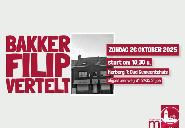 Bakker Filip vertelt © Gemeente Middelkerke