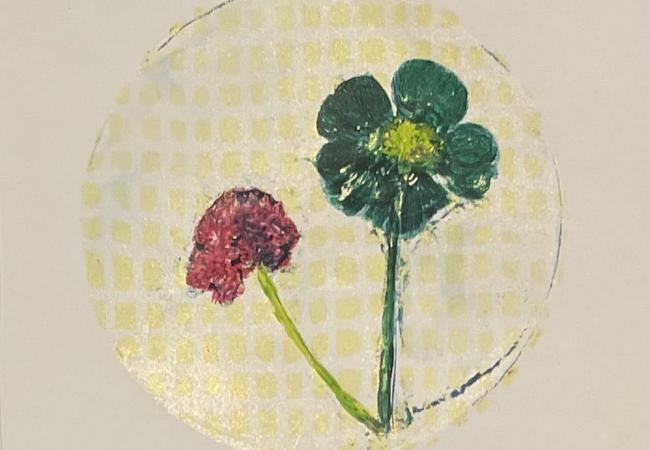 Workshop botanical gelprint @JWS Middelkerke © Inge Vromant