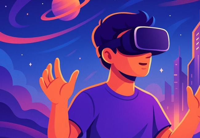 Makerspace: Virtual Reality: bouw je eigen droomreis © AI