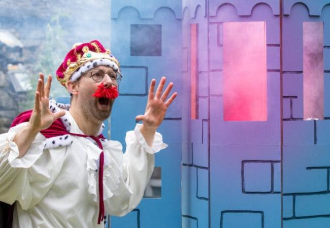 Verteltheater: Koning Roodsnor en het mysterieuze feest © Roodsnor