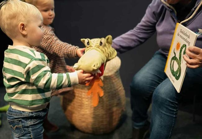 Boekstartpret! (0 - 3 jaar) 'Toe maar, das!' © bib middelkerke