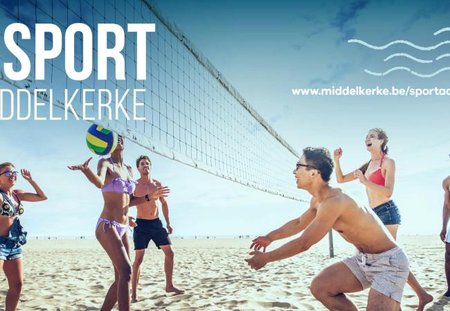 Vrij sporten en uitleendienst sportmateriaal © Gemeente Middelkerke