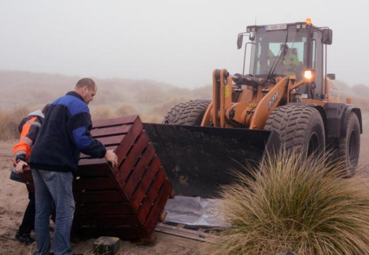 Middelkerke plaatst nieuwe vuilniscontainers voor de Proper Strand Lopers