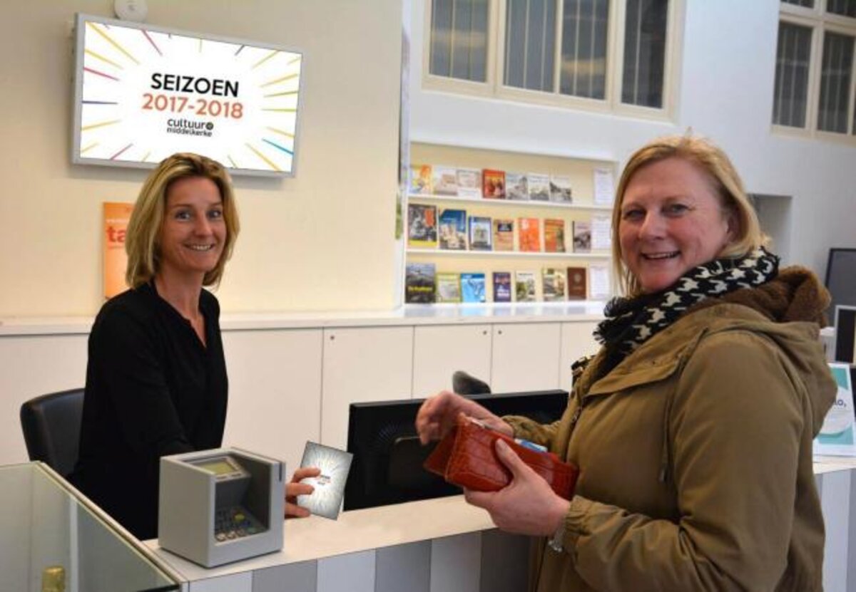 Cultuurtickets ook te koop bij de toeristische balie
