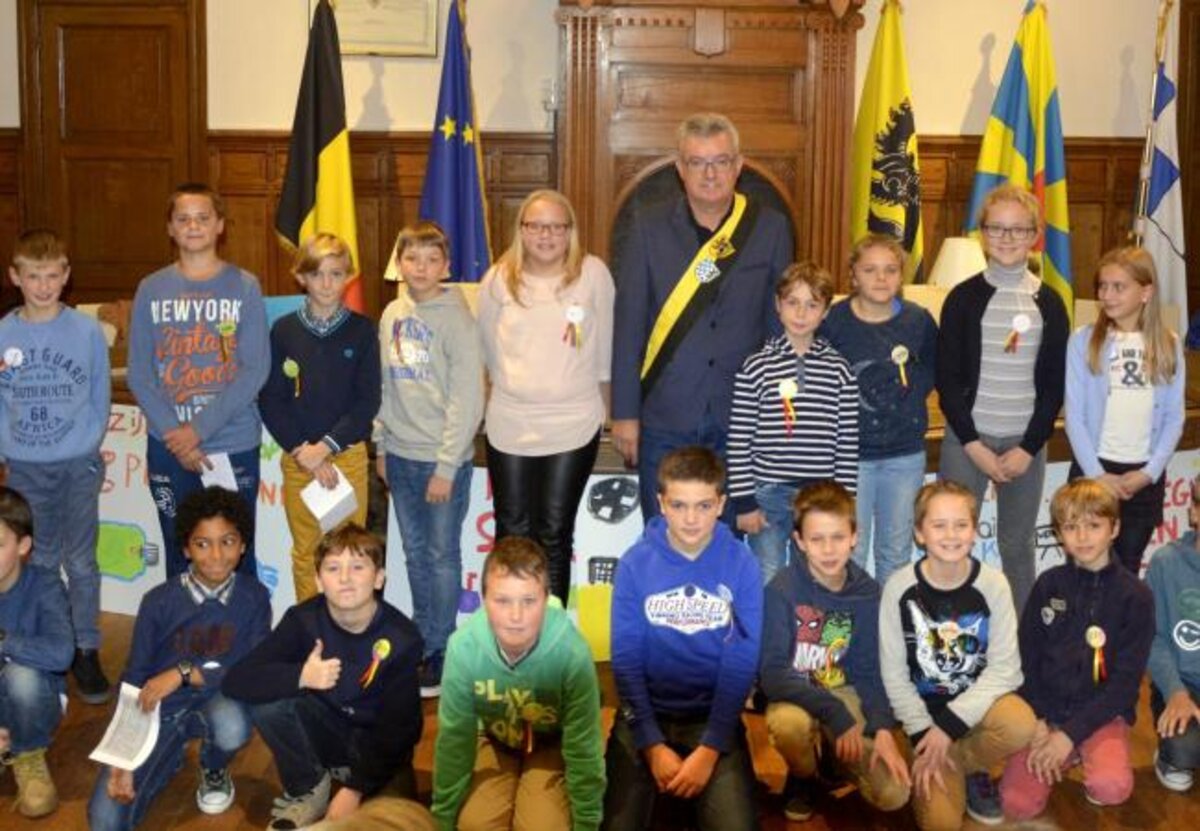 Middelkerkse kindergemeenteraad geïnstalleerd