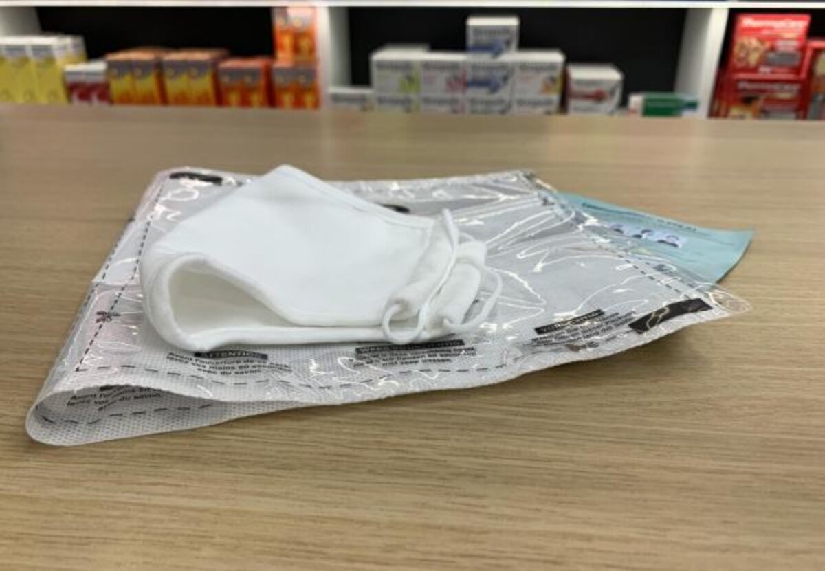 De mondmaskers van de overheid kan je bij je apotheek afhalen