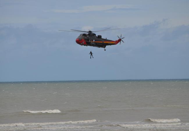 Seaking brengt eresaluut aan Middelkerke